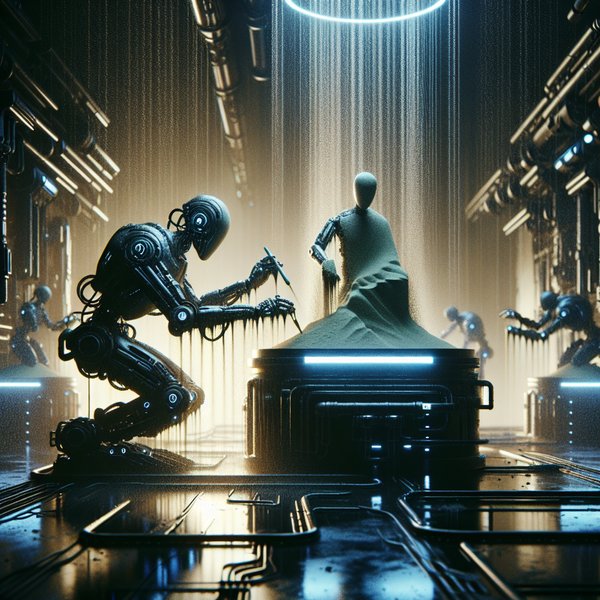 Sculpting Sand with Robots: A Breakthrough in Reinforcement Learning