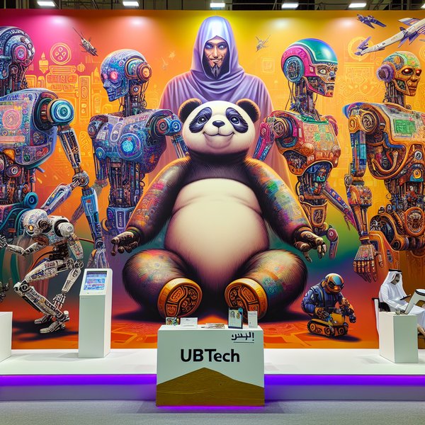 UBTECH Introduces Humanoids and Panda-Like Robot at Saudi Tech Show