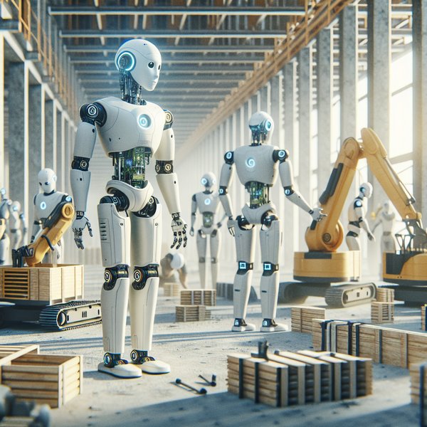 AI and Humanoid Robots Boost Production for Construction Giant in China