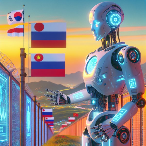 Deployment of Humanoid Robots on China-Vietnam Border