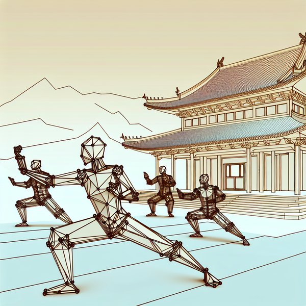 Humanoid Robots Practice Kung Fu at China’s Shaolin Temple