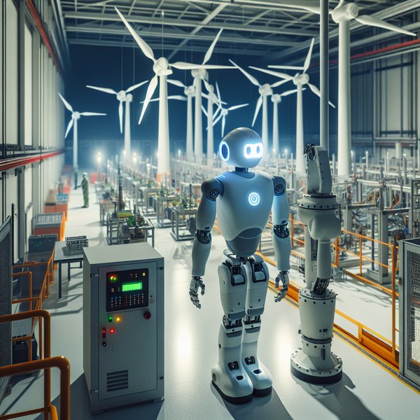 Walker S2 Robots Enhance Automation in Wind Turbine Plant