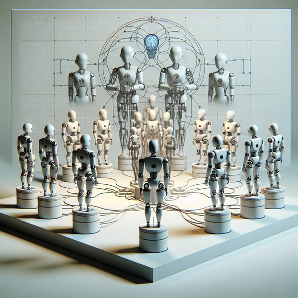 Humanoid Robots Collaborate Using Shared AI ‘Brain’