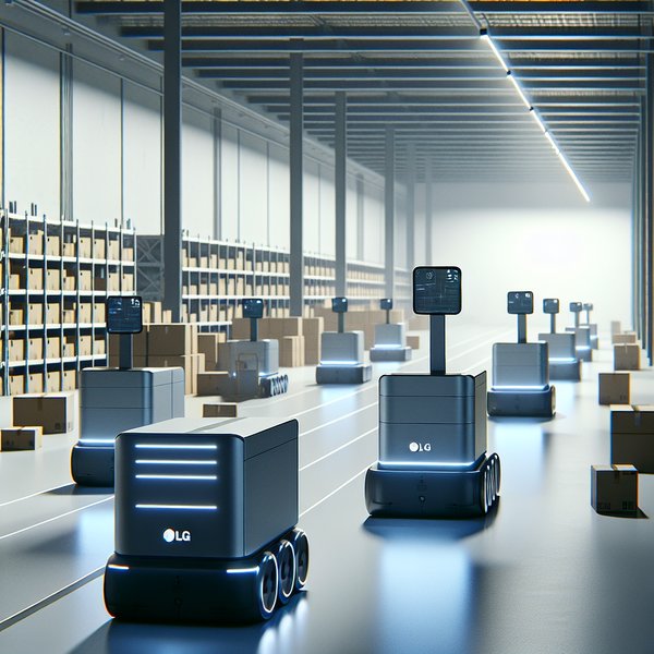 LG’s robots autonomously move boxes in 90 seconds without human assistance in test demonstration