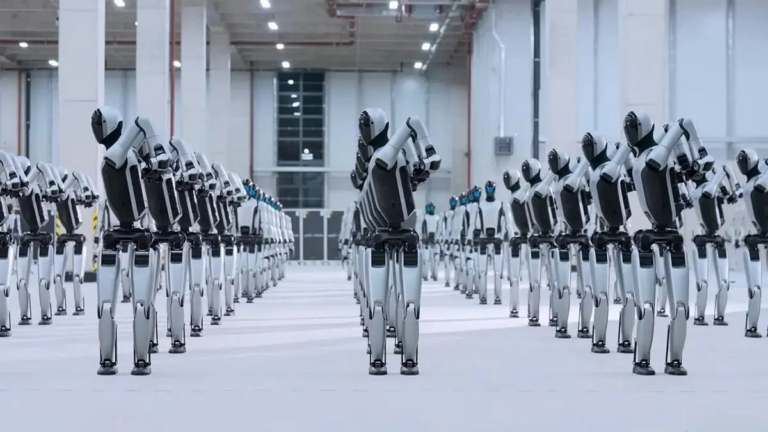 China Trains Humanoid Robots for Combat
