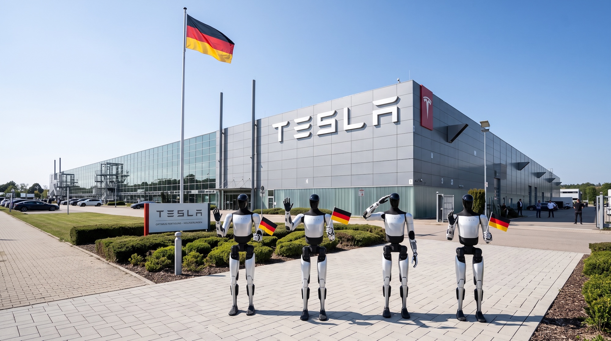 Is Tesla Planning to Establish an Optimus Production Plant in Germany?